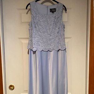 Brand: Alex Evenings, Size: 12 Petite, Color: Light Blue